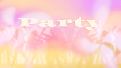 Obraz premium Celebration of a birthday with people dancing and enjoying together at a fun party event