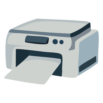 Office Printer Machine Technology Icon
