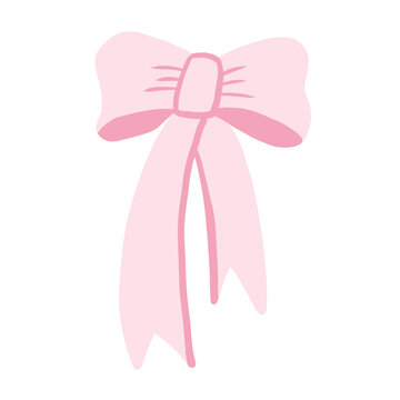 pink ribbon bow