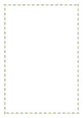 Fototapeta premium Spring pastel floral border frame flowers green leaves fresh transparent background