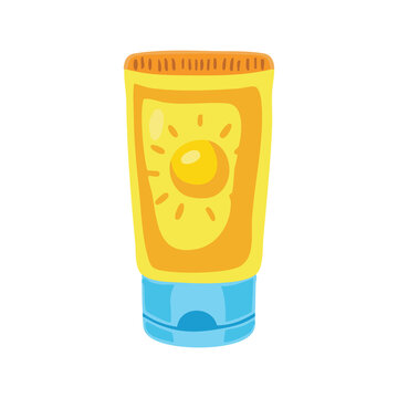 Sunscreen Lotion Sun Protection Icon