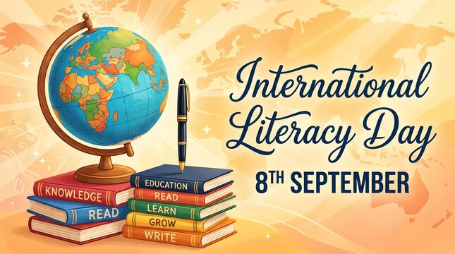 International literacy day promoting education reading and global learning on september 8th