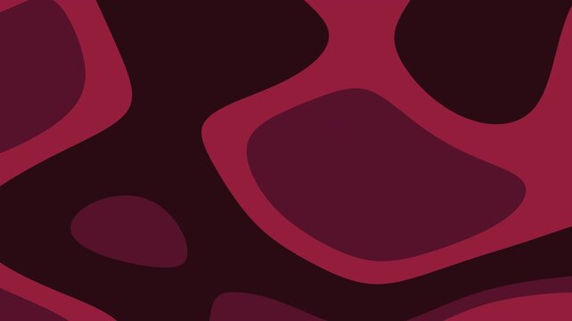 Abstract burgundy and maroon organic shape animation background. Perfect for modern motion graphics, branding, title screens, transitions, presentations, and overlays.