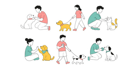 Pet Lifestyle Illustration © Vibe
