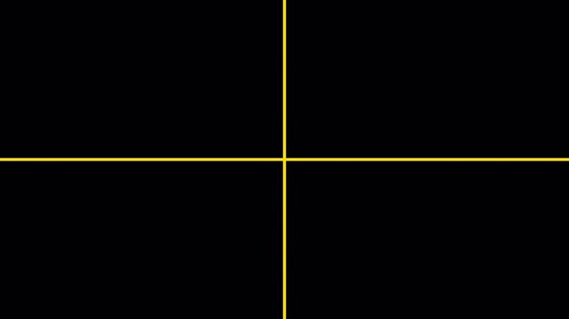  animated Four Window Frame Grid Transition Elements Split Screen  on transparent background with 2D Motion Graphics Animation in 4K animation with alpha channel window frame animation 