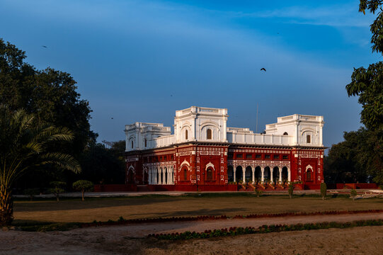 Nishat Mahal is an early twentieth-century palace in Bahawalpur, Punjab, Pakistan. It was built between 1905 and 1911 for Nawab Muhammad Bahawal Khan V inside the walled Bahawalgarh Palace Complex.