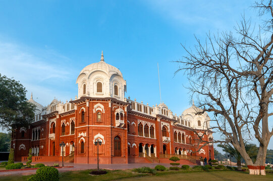 Darbar Mahal is a palace in Bahawalpur, Punjab, Pakistan. It was built to hold courtly events and government offices of the former princely state of Bahawalpur. 