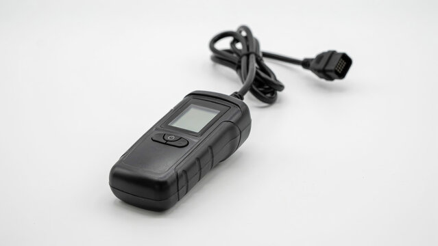 Premium Portable OBD II Vehicle Diagnostic Scanner with Digital Display