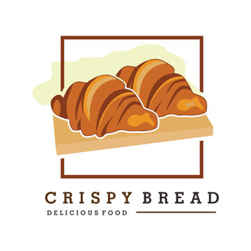 illustration logo food pastry