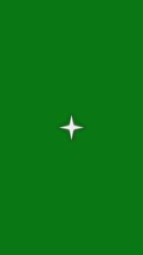 Golden glitter sparkle line with twinkling stars, glowing magic dust path, optical flare shine, shimmering festive particles, seamless, animation on, for logo reveals, green background. 4k video