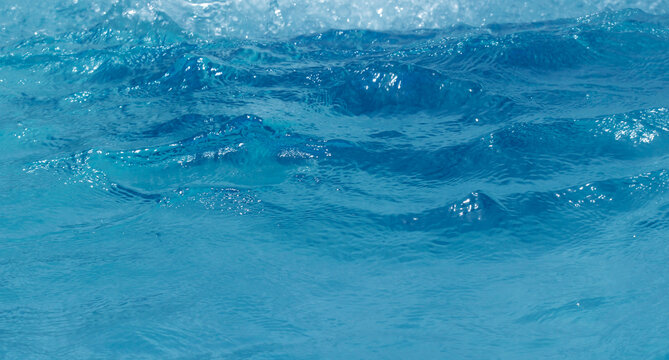 Blue background water sea
