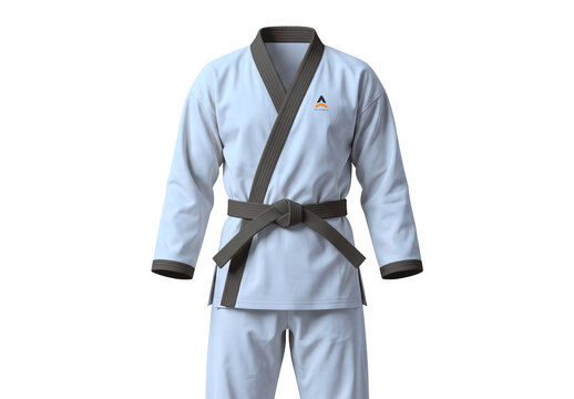 Martial Arts Karate Gi Uniform Mockup