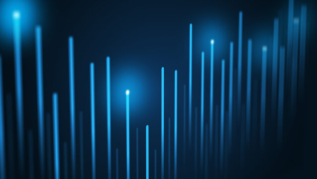 Candle bar volume move, financial analytics dashboard with stock market charts, global investment strategy and digital business data visualization background