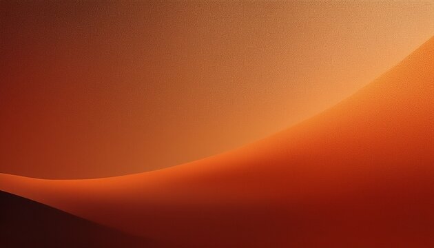 Abstract Grainy Gradient Background In K Resolution Featuring Orange Brown And Bronze