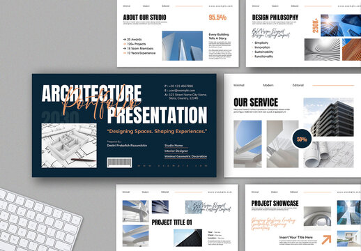 Modern Architecture Portfolio Presentation Template