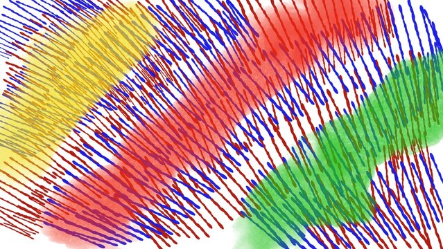 Beautiful bright colorful abstract illustration, background for design