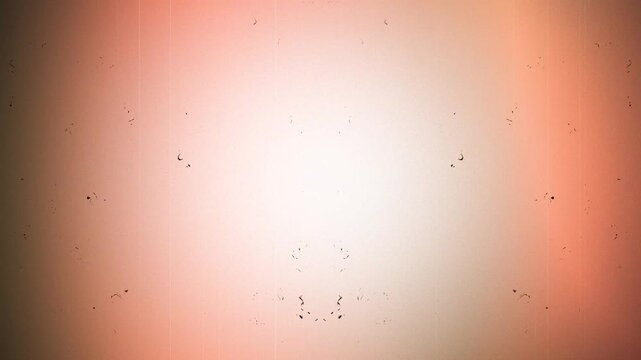 Authentic Vintage 8mm Film Leader Texture with Scratches and Dust for Retro Cinematic Backgrounds 4k video
