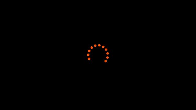 Loading Bar Animation for 4K Stock Video Background Waiting Screen - suitable for all smartphone devices and computer screens.