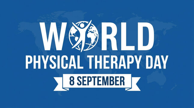 World Physical Therapy Day September 8 Banner Illustration