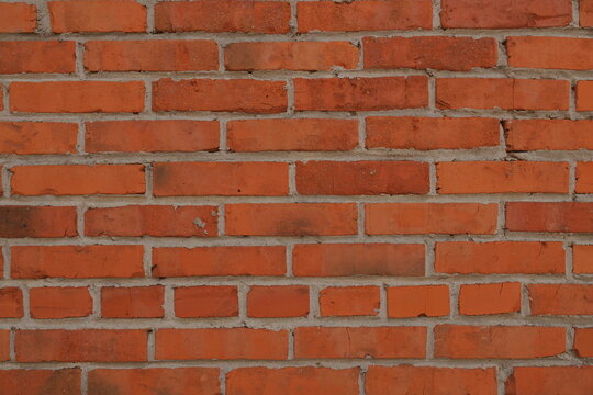 Rustic Red Brick Wall Texture Background - Aged Weathered Masonry Pattern for Interior Design Architectural Visuals and Graphic Overlays