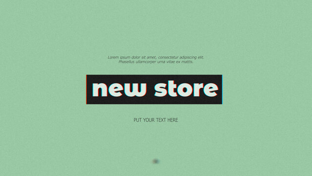 Merch Motion - Professional retail-focused motion typography animation with clean promotional typography for store campaigns, product ads and branded shopping content