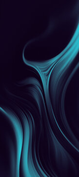 Swirling Patterns of Blue and Dark Colors Create an Abstract Design