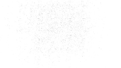 Naklejka premium White background with scattered small grey dots and curved lines forming a subtle abstract pattern