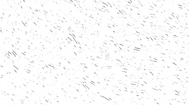 White background with scattered grey organic brush strokes and dots texture