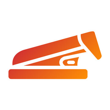 Stapler line icon style