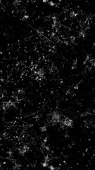 Obraz premium Black Gritty Grunge Dust Noise Texture Overlay 3D Render