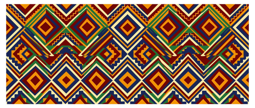 Geometric Tribal Pattern Design