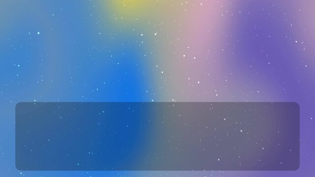 Abstract background with soft pastel gradient colors and a dark rectangular frame for text.