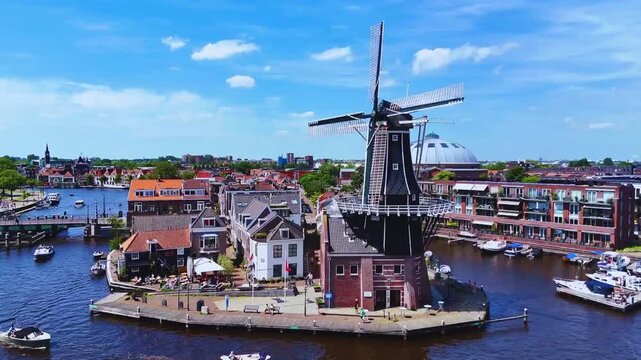 view of the city of amsterdam