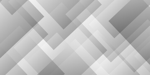 Obraz premium Grey white abstract background paper shine and layer element. Modern style abstract background. square shape with futuristic concept background.