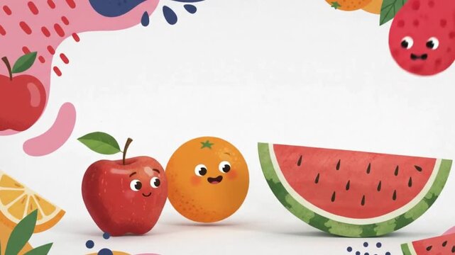 abstract fruit background 