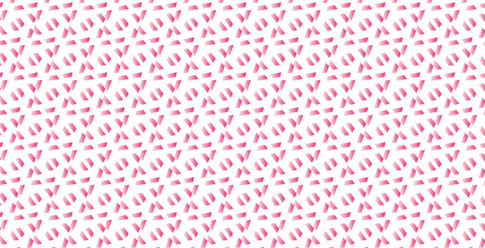 Pink Seamless Pattern Vector. Pink Abstract Brushstroke Brush Mark Minimal Background. 