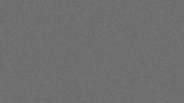 Super 16mm film grain analog retro video. Motion graphics of TV noise background