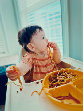 little girl eating ice cream