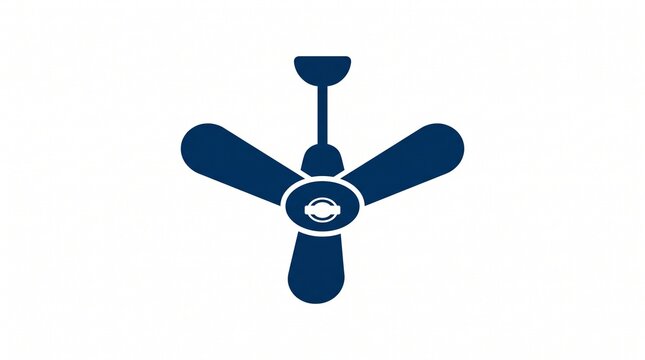 Ceiling fan icon represents an electrical cooling device designed for home or office air circulation.