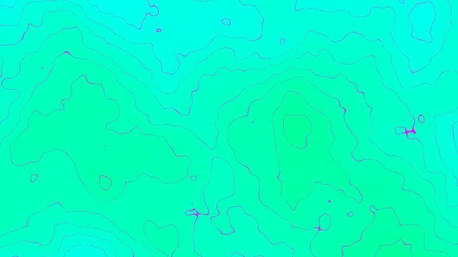Topographic map contour lines on a gradient background