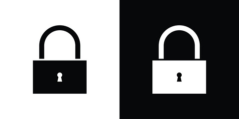 Lock icon outline logo group © Rajes