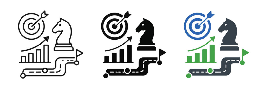 Business Strategy Planning Icon