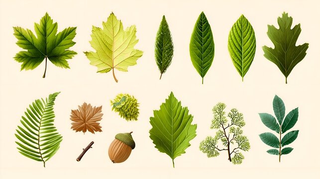 set of leaves