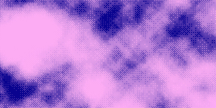 Retro blue and pink 8-bit pixel art background featuring glitch dither texture and bitmap border frame. Perfect for arcade gaming, posters, banners, covers and digital graphics.