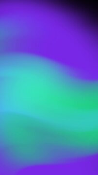 Smooth purple and teal aurora gradient flowing animation