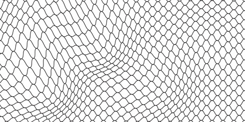 Mesh texture for fishing nets. Seamless pattern for sportswear or soccer goal, volleyball net, basketball hoop © Refa