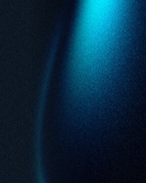 Cyan blue gradient background dark black grainy noise texture top right spotlight backdrop design