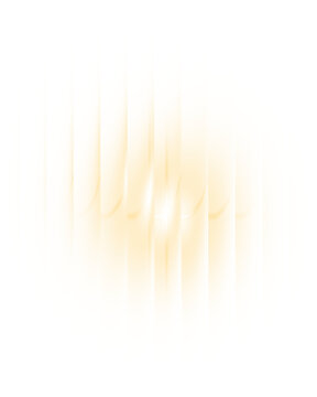 Golden yellow abstract gradient transparent element vertical light streak overlay design