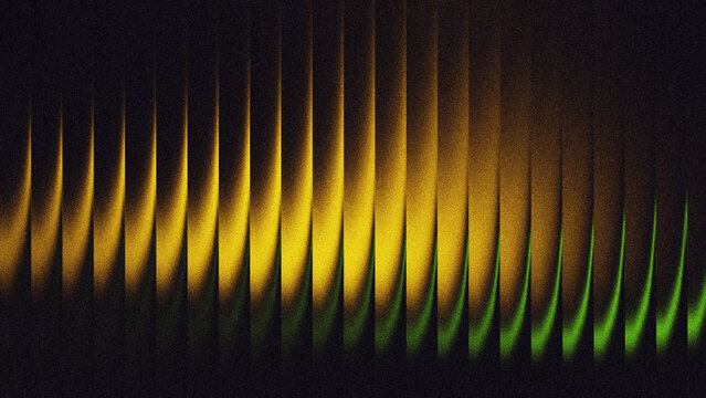 Gold green ribbed glass gradient background backdrop