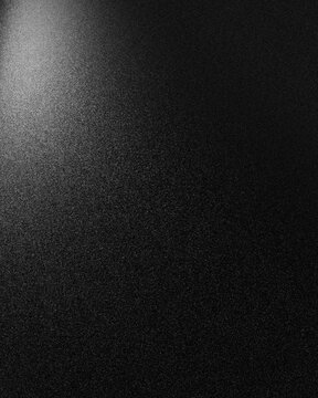 Black grainy gradient background white spotlight abstract noise texture banner header backdrop poster design